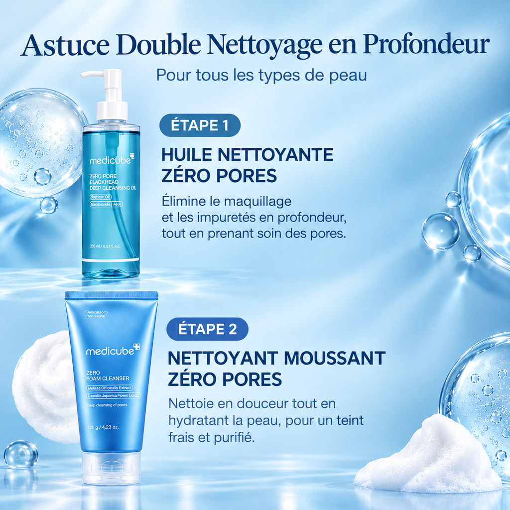MEDICUBE -Duo Nettoyage Profond—